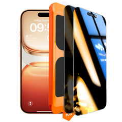 TOCOL vista frontal del protector mostrando ajuste perfecto y privacidad