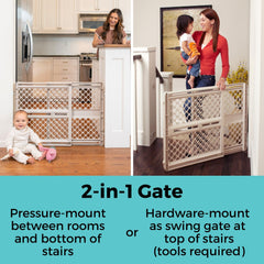 Toddleroo Supergate Ergo detalle del mango ergonómico fácil manejo