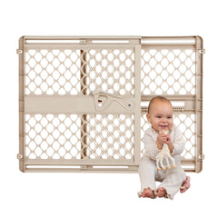 Toddleroo Supergate Ergo frontal mostrando la barrera segura
