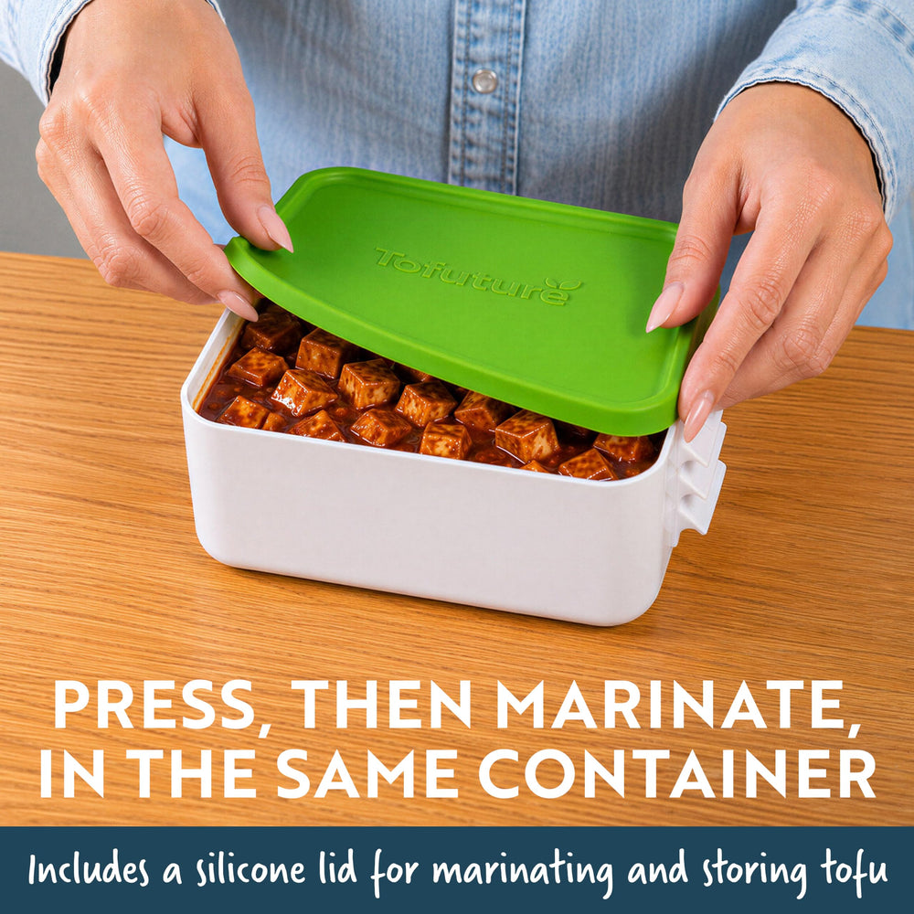 Tofuture tapa de silicona usada para marinar y conservar sabores