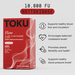 Detalle del polvo Toku nattokinase, textura fina fácil de mezclar