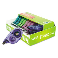 Tombow Mono frontal del envase mostrando diseño compacto y beneficio portátil
