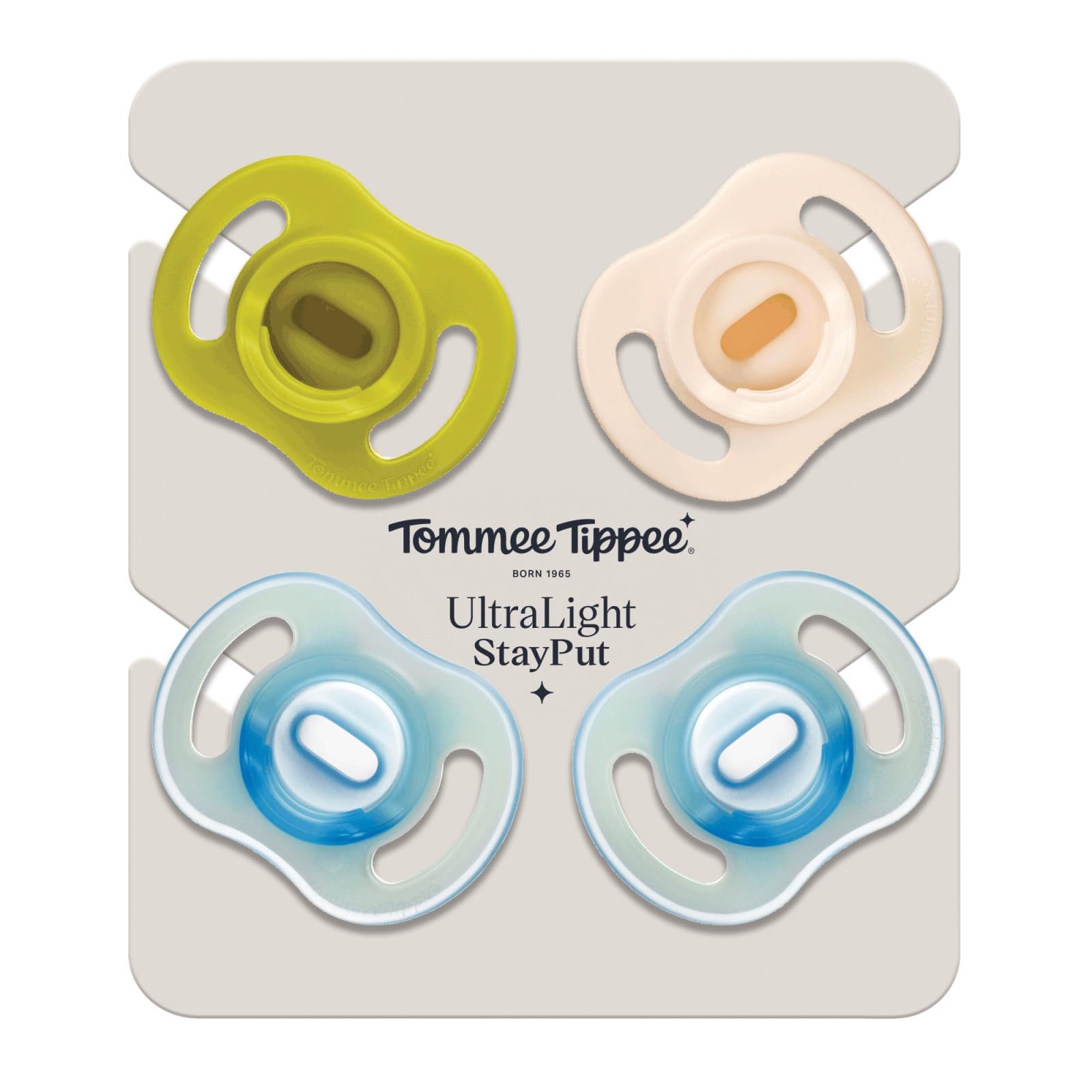Tommee Tippee chupete en cuna con juguete, uso diario cómodo
