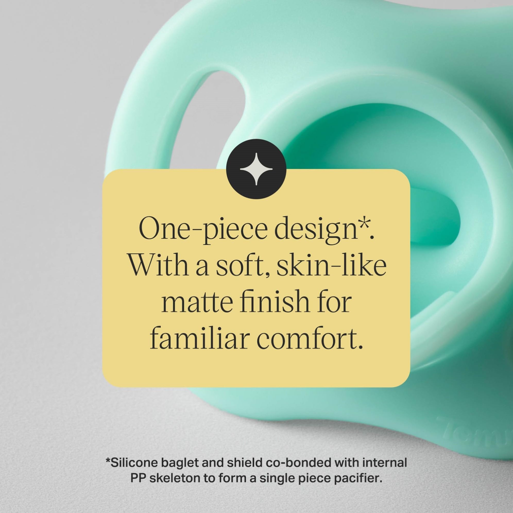 Tommee Tippee textura de silicona suave que evita irritaciones