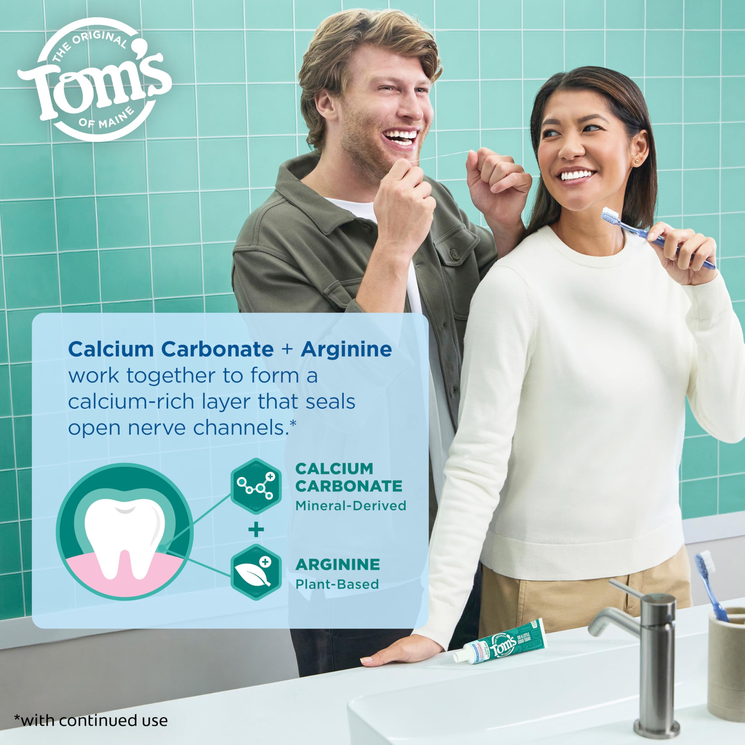 Tom's of Maine aplicación con dedo para alivio puntual y masaje rápido