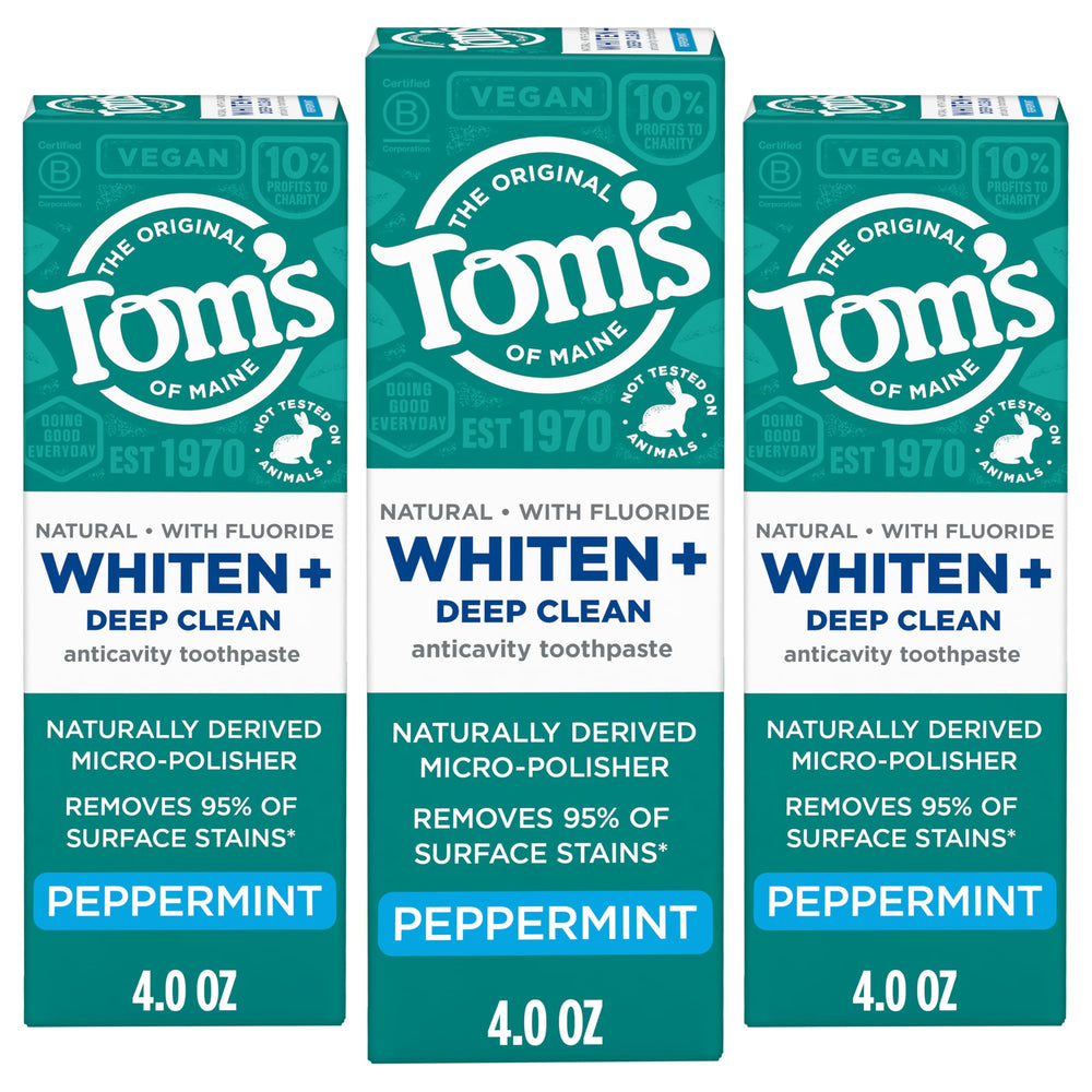 Tom's of Maine imagen comparativa estilo vida insinuando reducción de manchas
