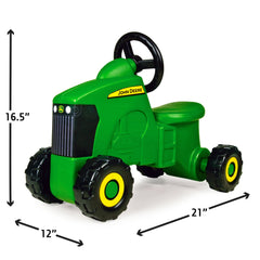 TOMY John Deere niño empujando tractor, fomenta actividad y equilibrio