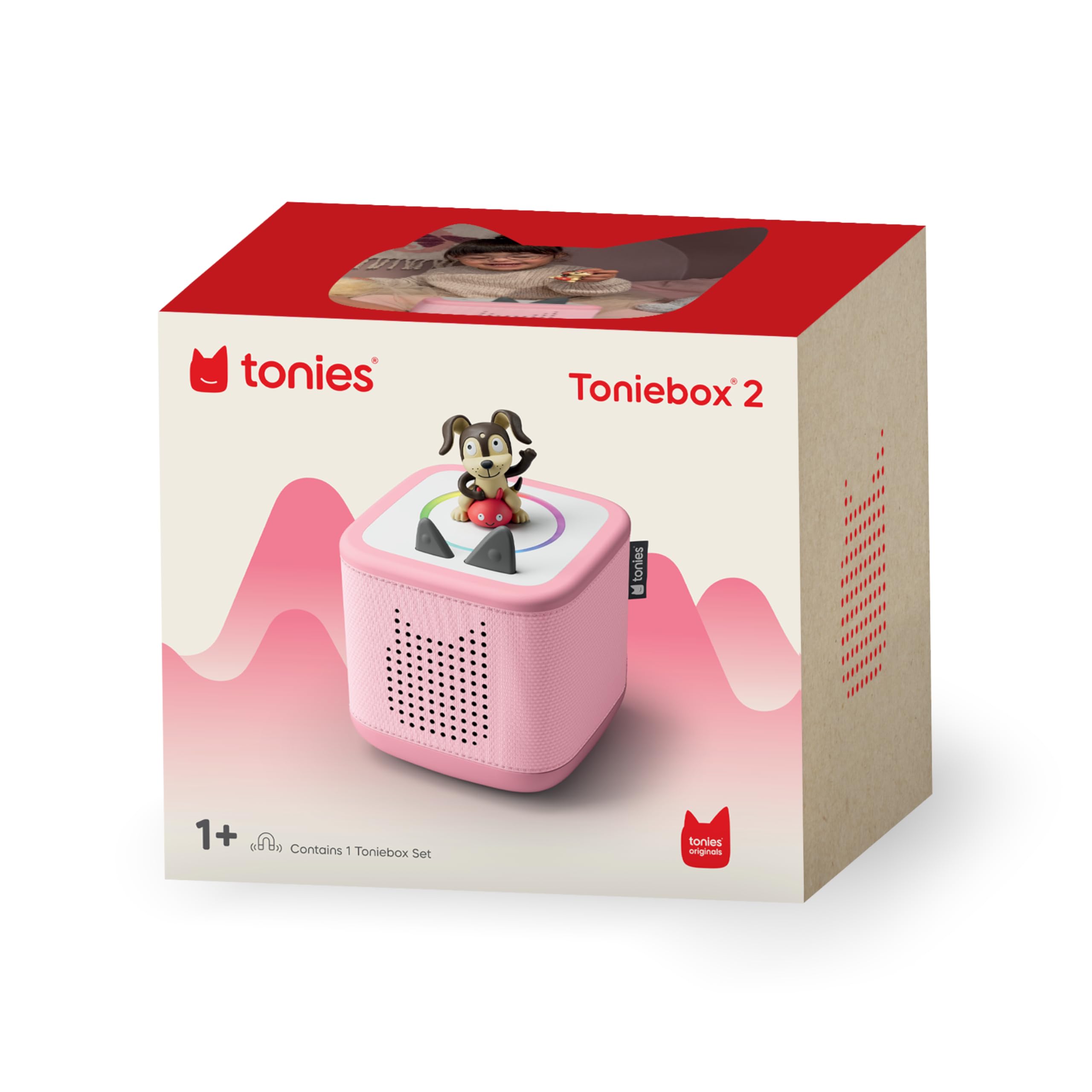 Tonies botones oídos en primer plano para control de volumen intuitivo