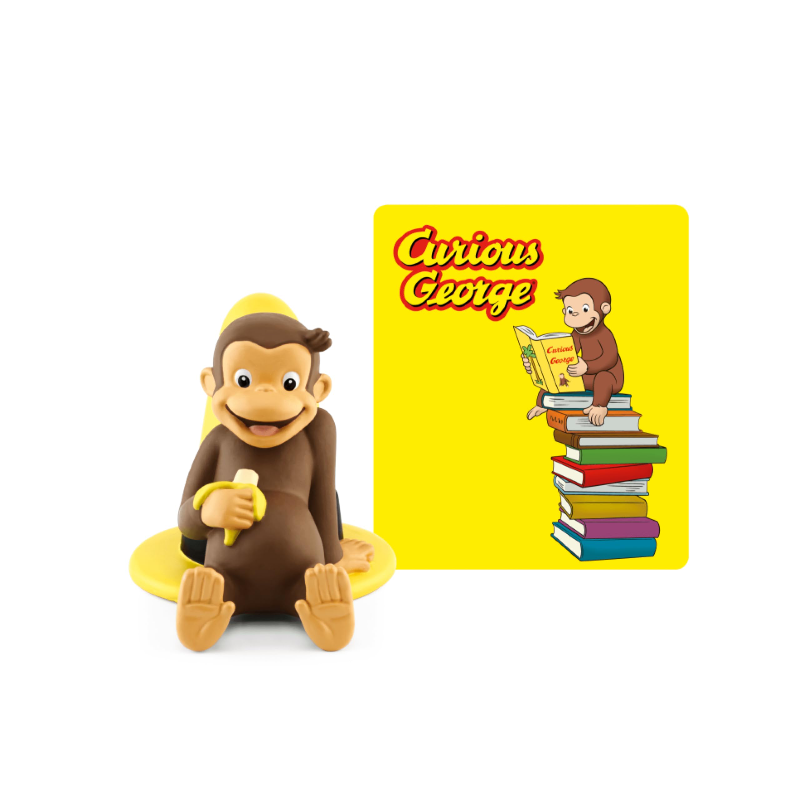 Tonies Curious George frontal mostrando el personaje y diseño atractivo