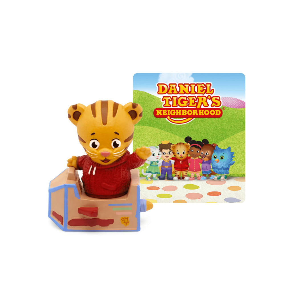Tonies Daniel the Tiger figura frontal mostrando el diseño atractivo y seguro para niños