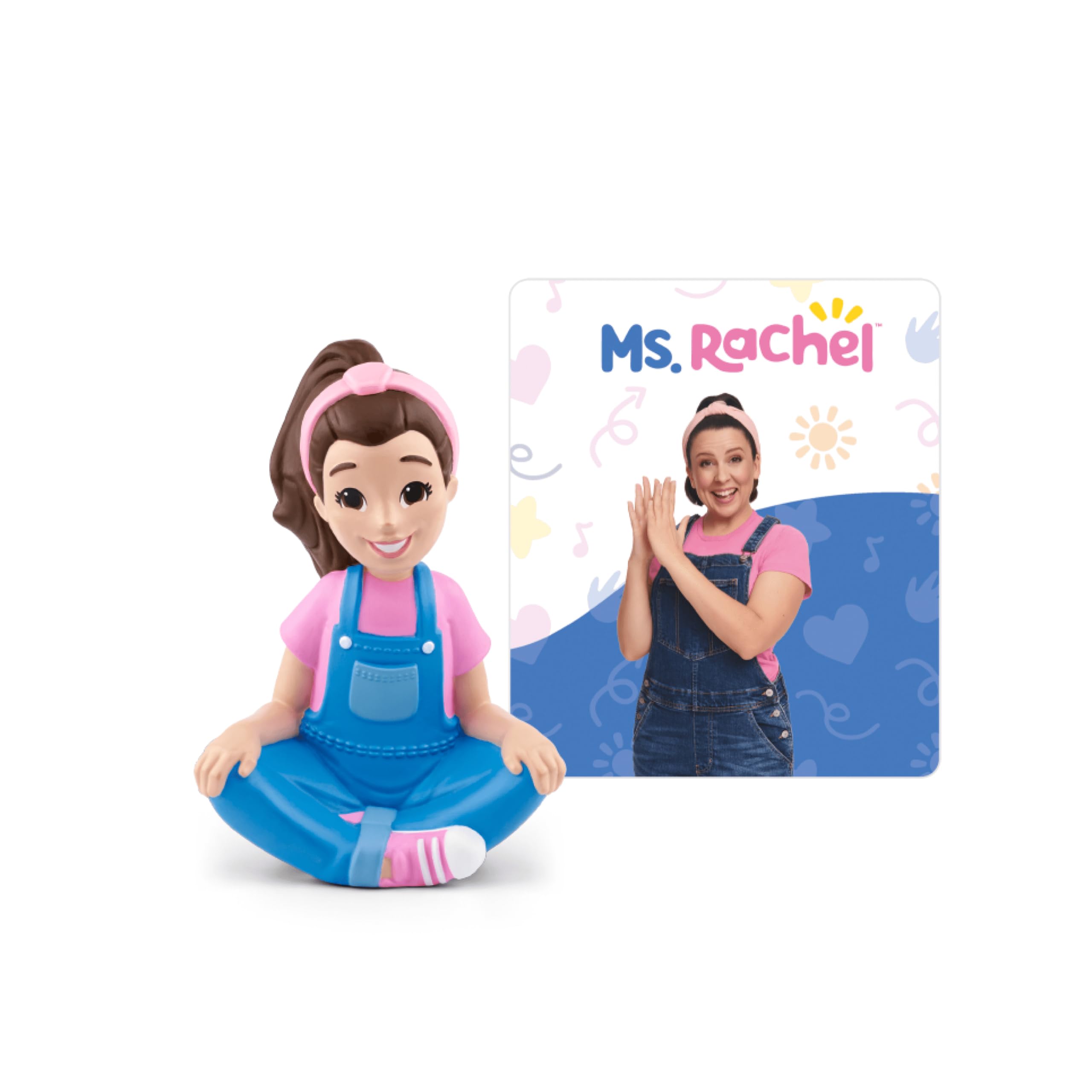 Tonies Ms. Rachel vista frontal mostrando la figura y diseño atractivo