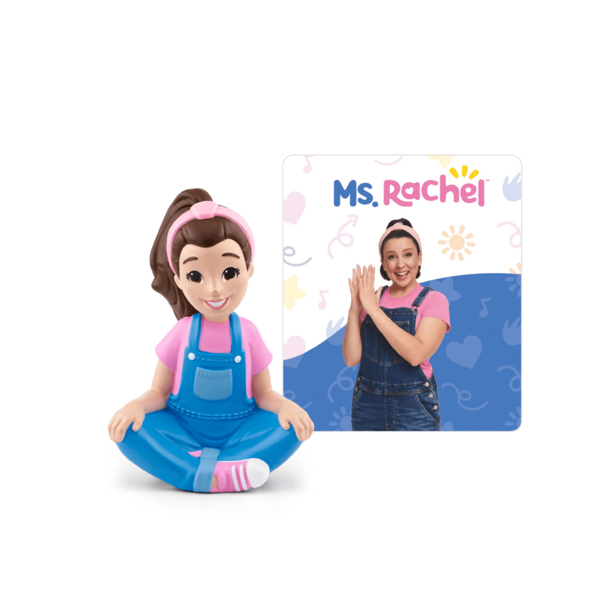 Tonies Ms. Rachel vista frontal mostrando la figura y diseño atractivo