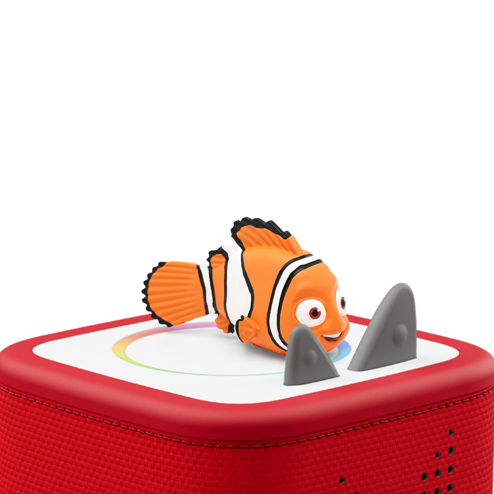 Tonies Nemo detalle de pintura y rasgos, Tonies, realismo que atrae a niños