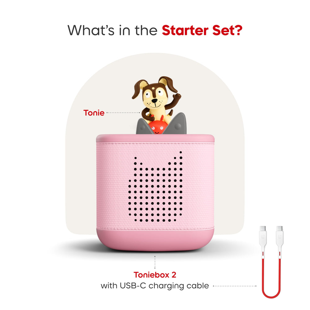 Tonies Playtime Puppy figura frontal lista para reproducir cuentos y canciones