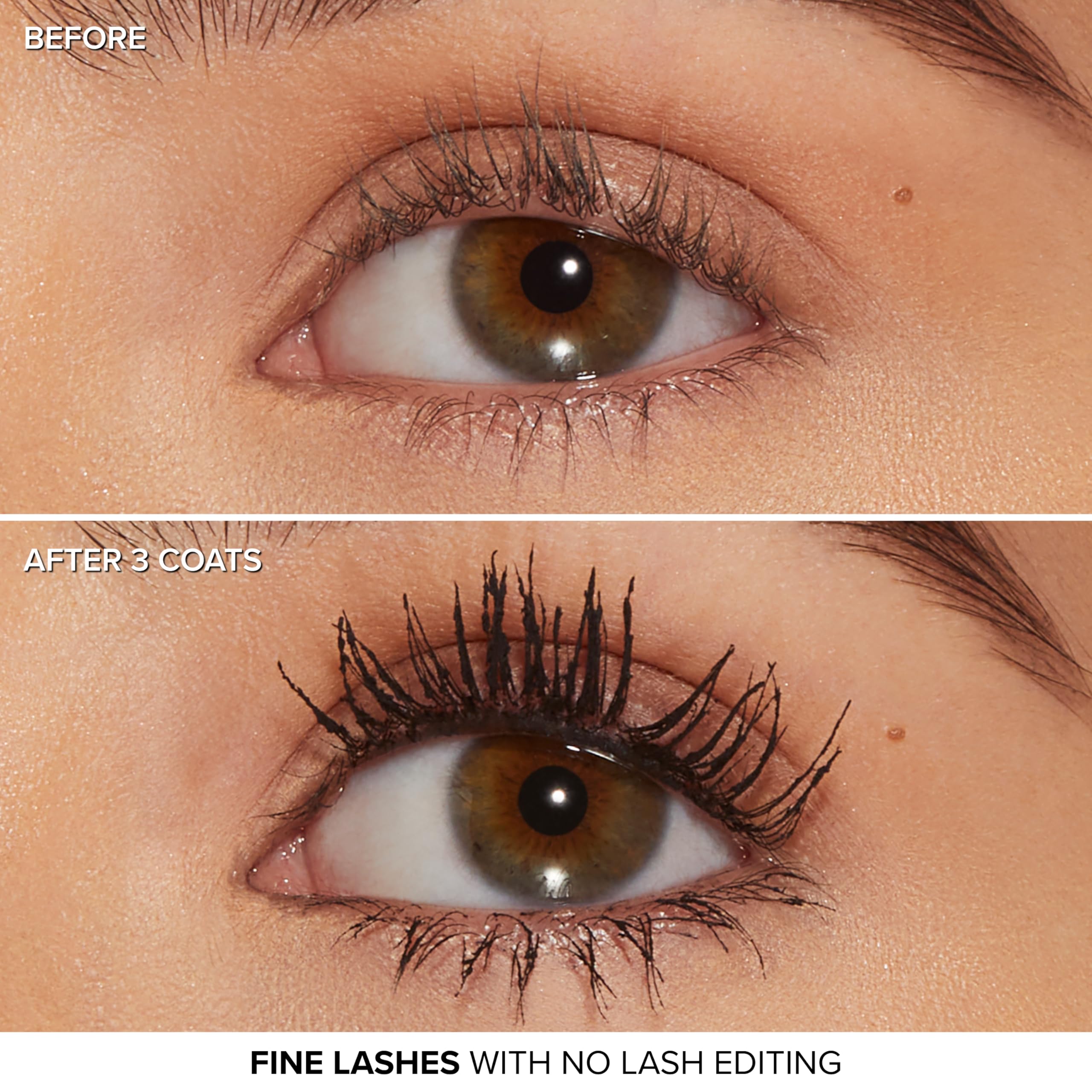 Too Faced empaque lateral con información y aspecto premium