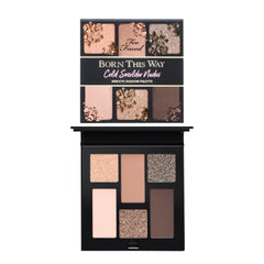 Too Faced paleta frontal muestra 6 tonos fríos y beneficios portabilidad