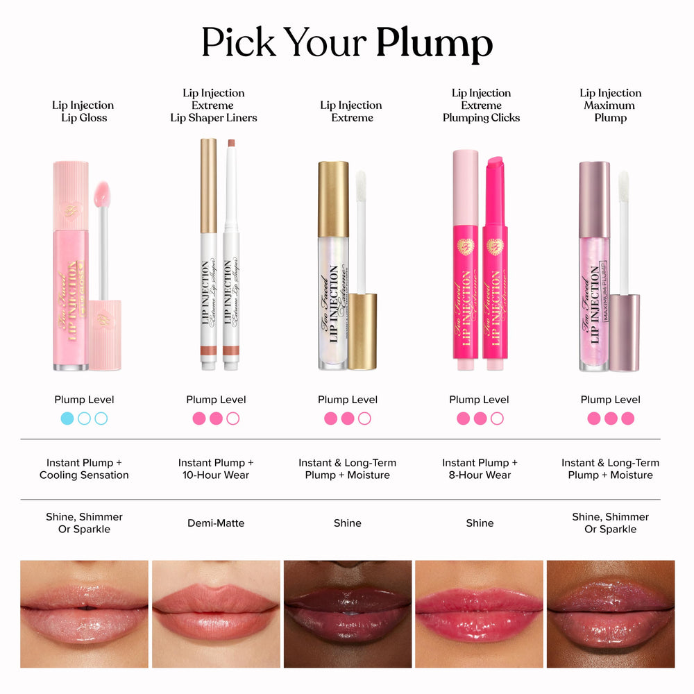 Too Faced uso en lifestyle, mano sosteniendo gloss mostrando aplicación diaria