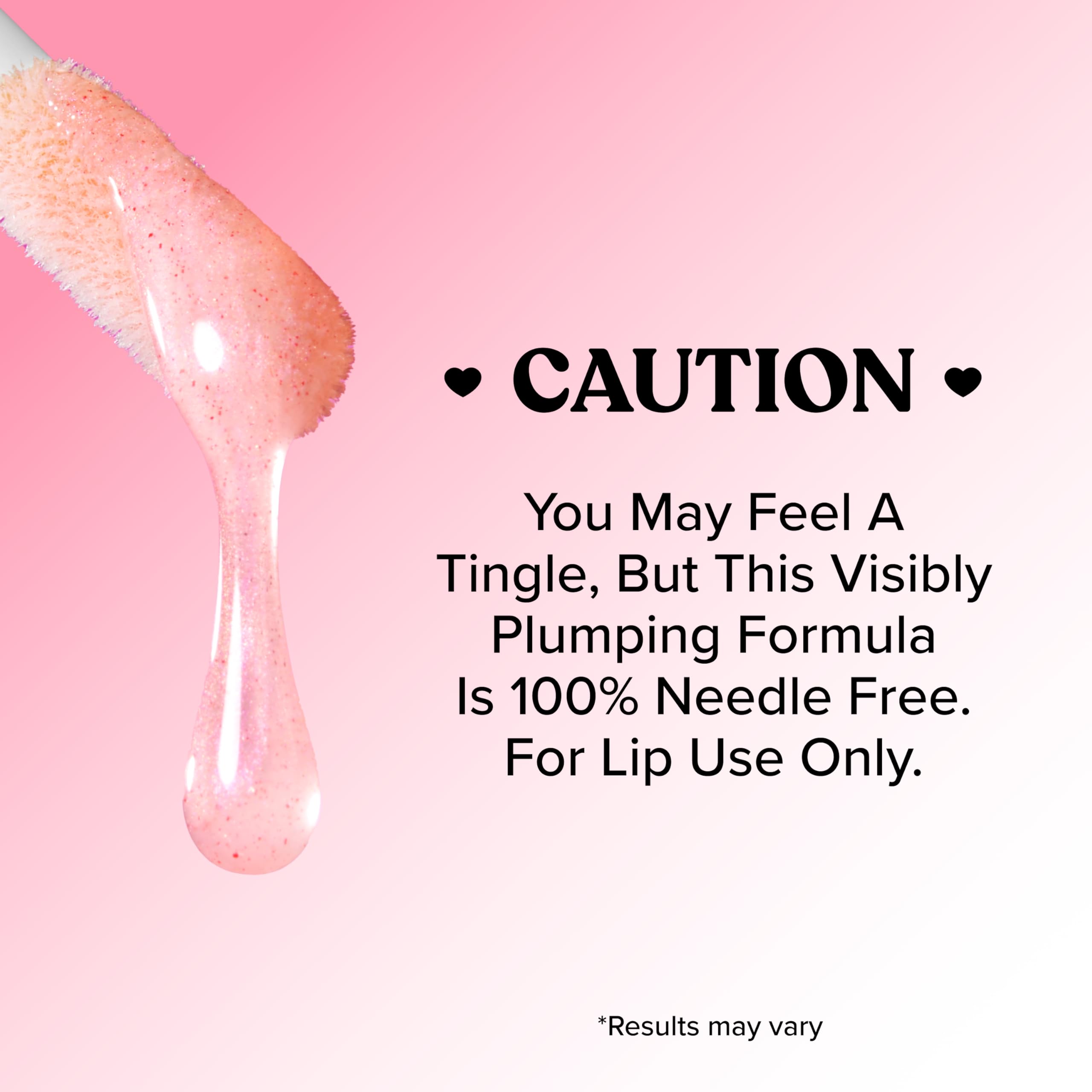 Too Faced empaque y etiqueta legible que destaca fórmula cruelty free