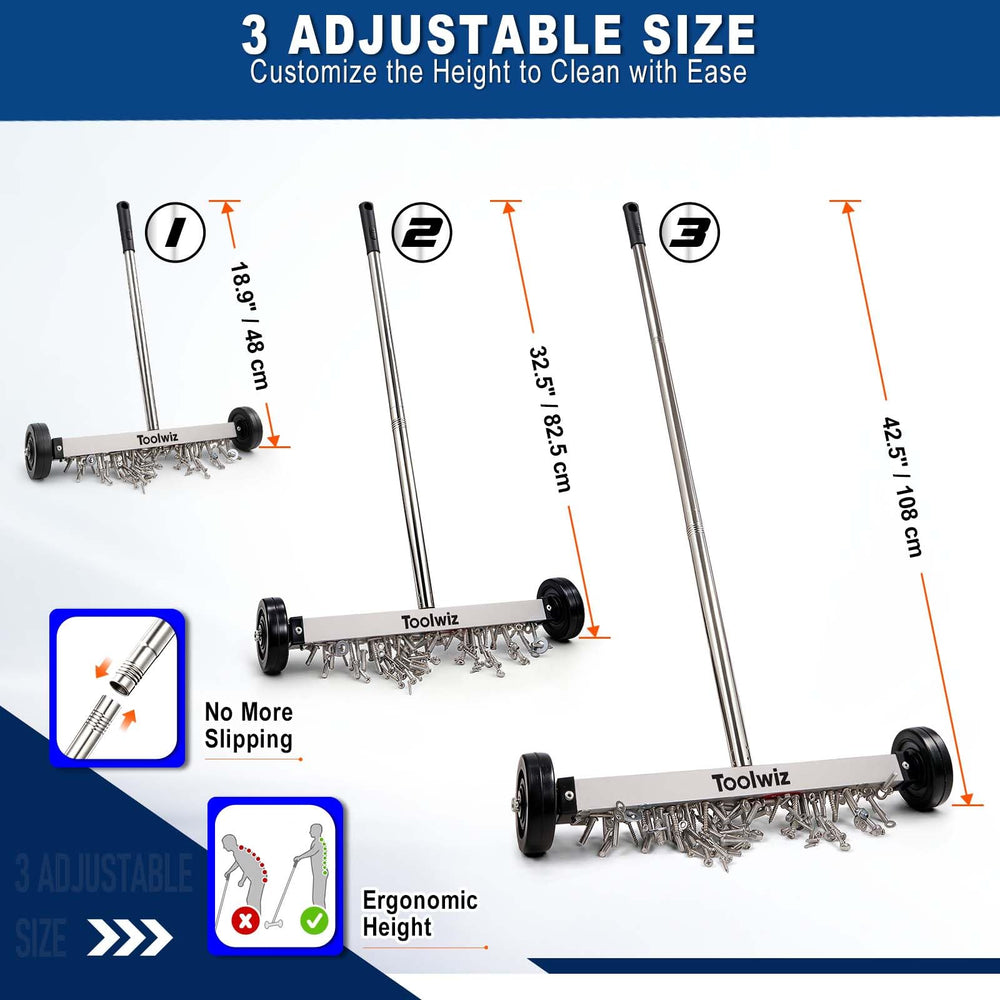 Toolwiz cuerpo ligero y compacto para transporte cómodo