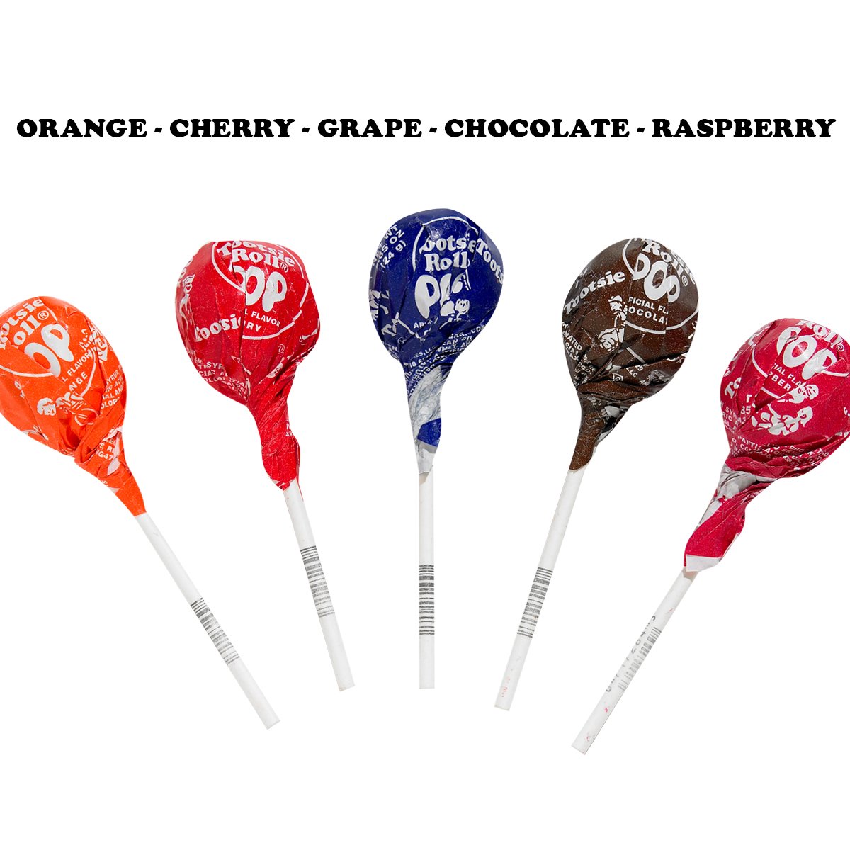 Tootsie Pops paleta en mano mostrando escala de tamaño extra grande Tootsie
