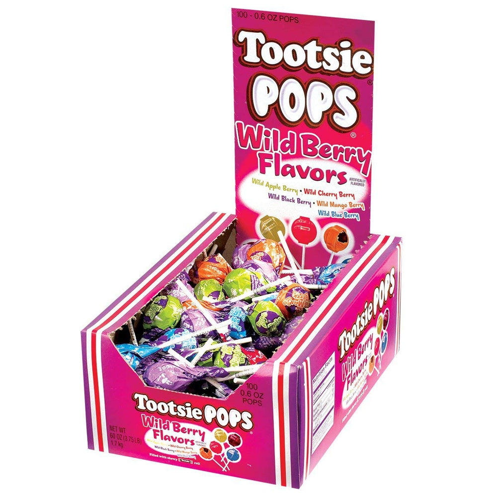 Tootsie Roll paleta envuelta individual destacando frescura y facilidad para repartir