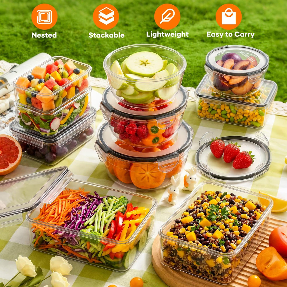 TOPCHASE contenedor con almuerzo listo para llevar, ideal para trabajo y viajes