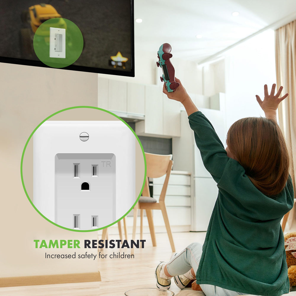 TOPGREENER instalado detrás de televisor para apariencia profesional