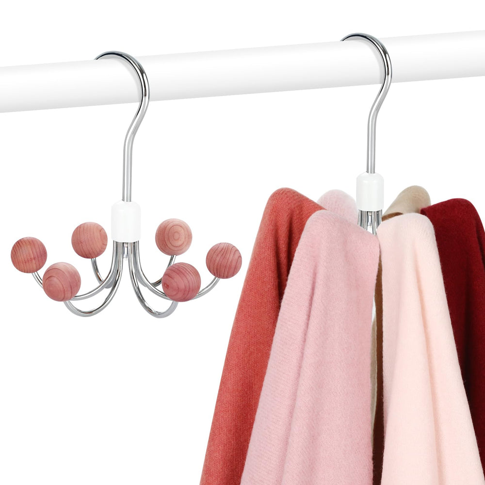 TOPIA HANGER vista frontal del pack de 2 perchas mostrando diseño y capacidad