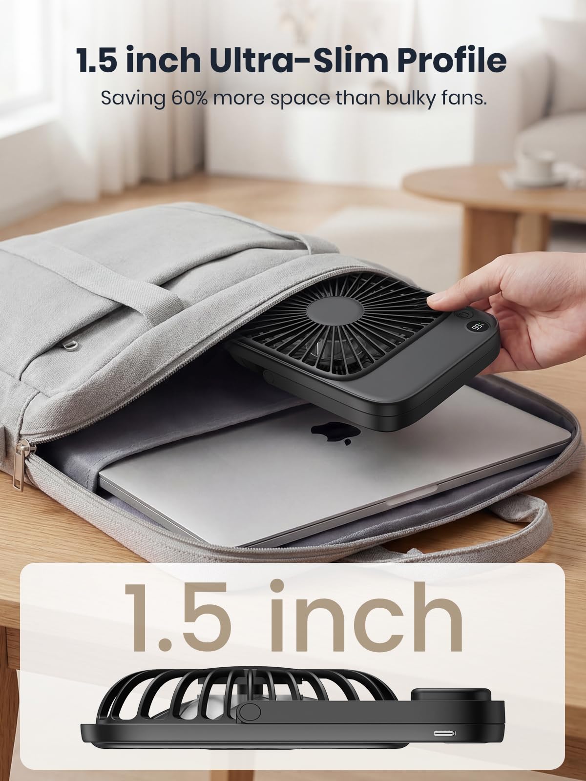 TOPK base plegable ajustable para dirigir flujo — ahorra espacio y orienta aire
