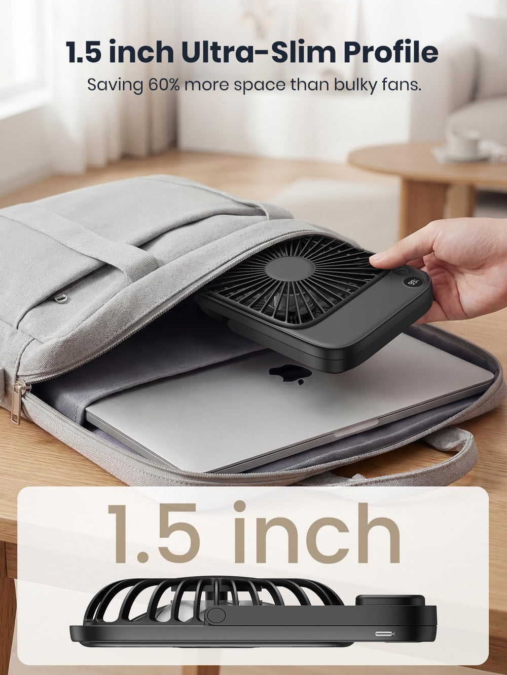 TOPK base plegable ajustable para dirigir flujo — ahorra espacio y orienta aire