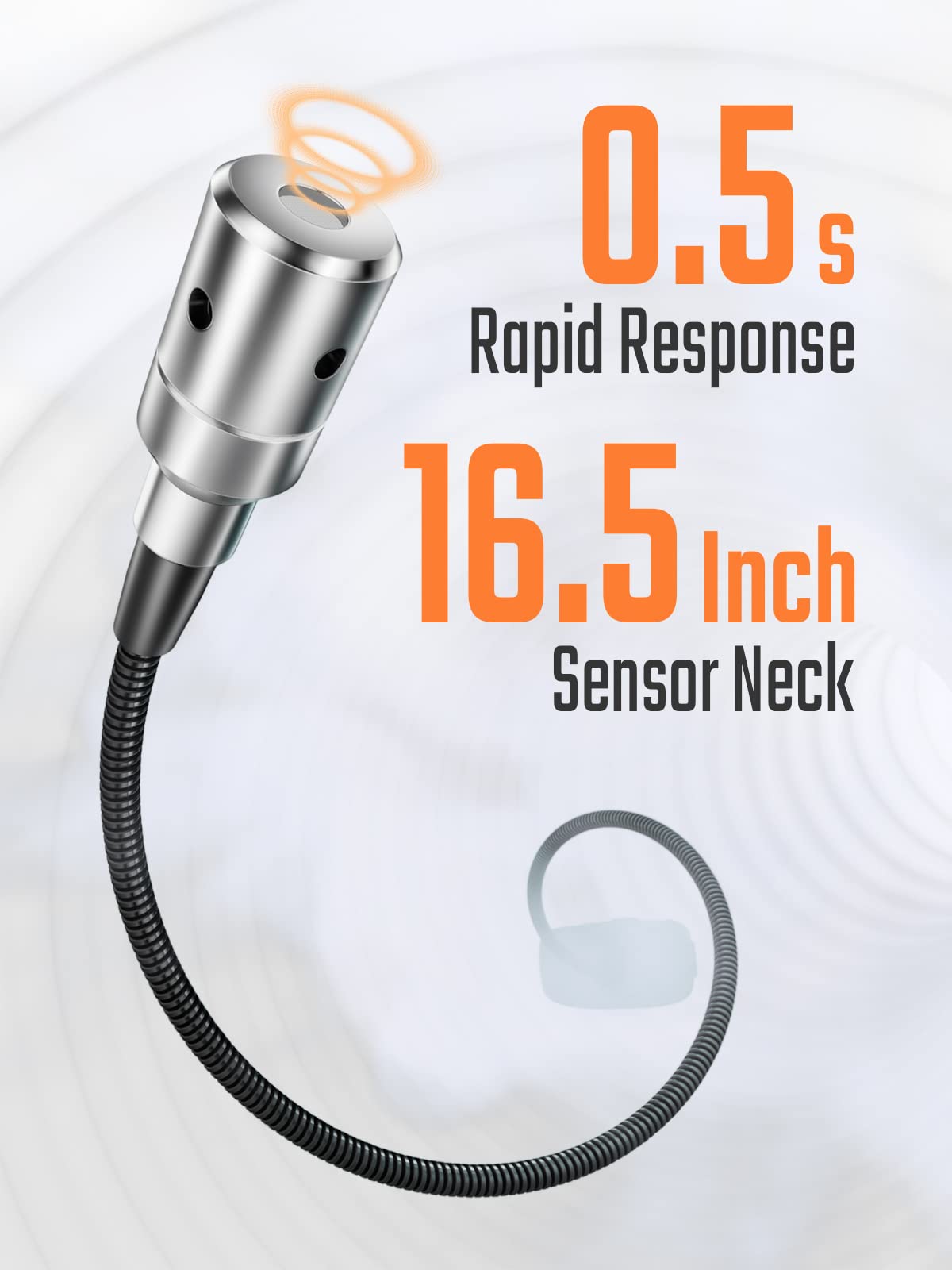 TOPTES PT520A sonda flexible de 17 pulgadas para acceso a espacios estrechos
