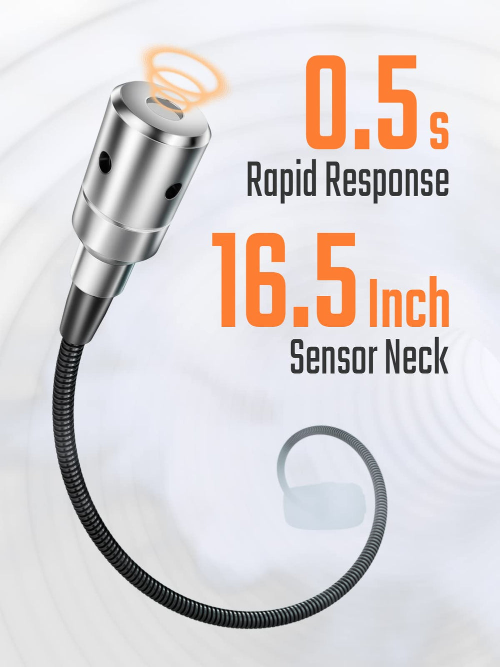 TOPTES PT520A sonda flexible de 17 pulgadas para acceso a espacios estrechos