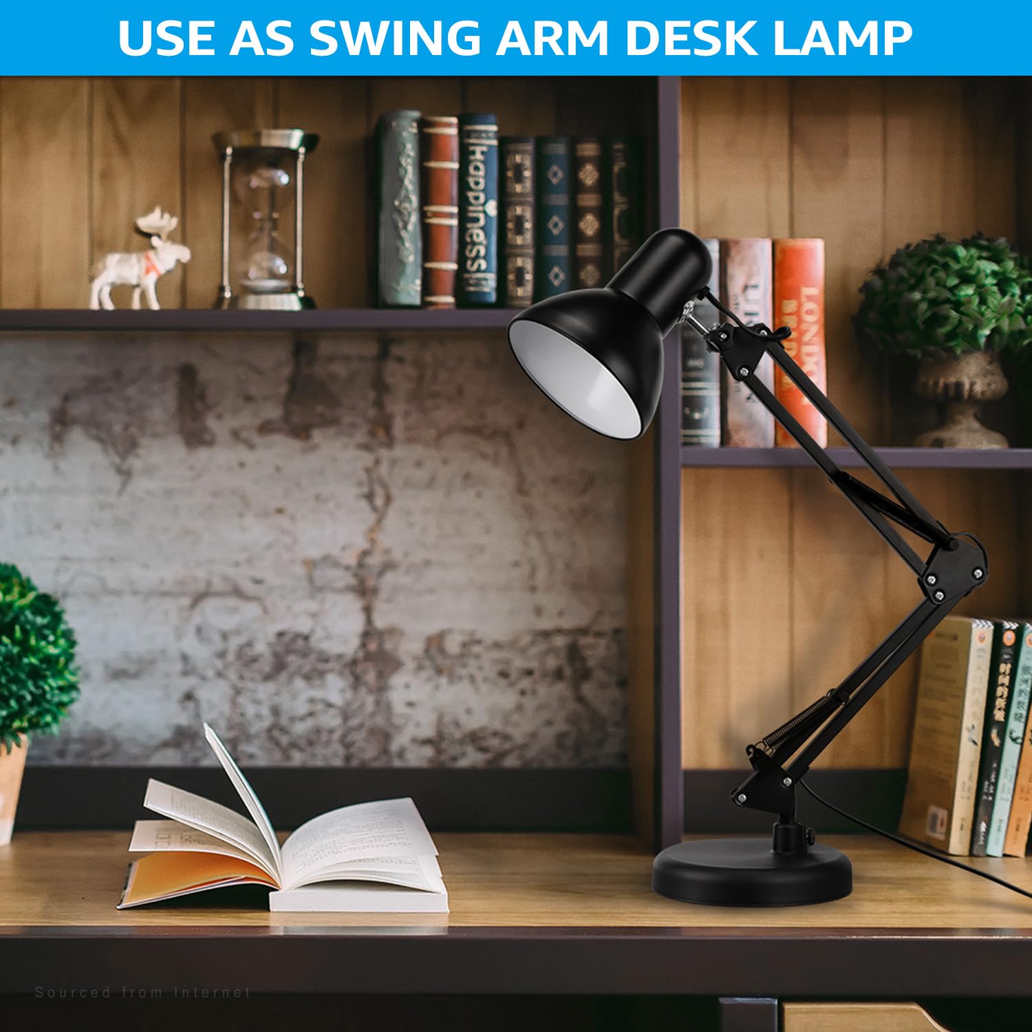 TORCHSTAR extended swing arm demonstrating 18-inch reach for targeted task illumination