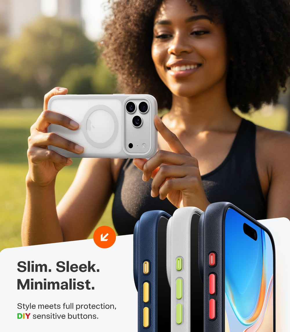 TORRAS escala junto a iPhone 17 Pro muestra perfil delgado