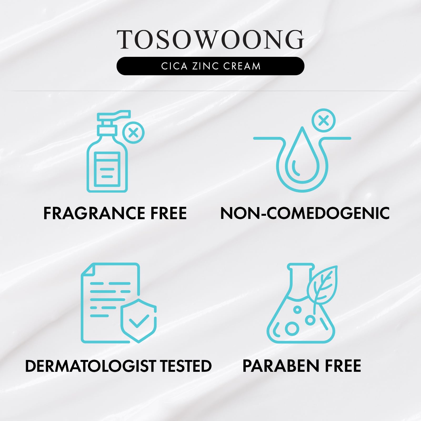 TOSOWOONG crema en estantería de baño estilo cuidado diario