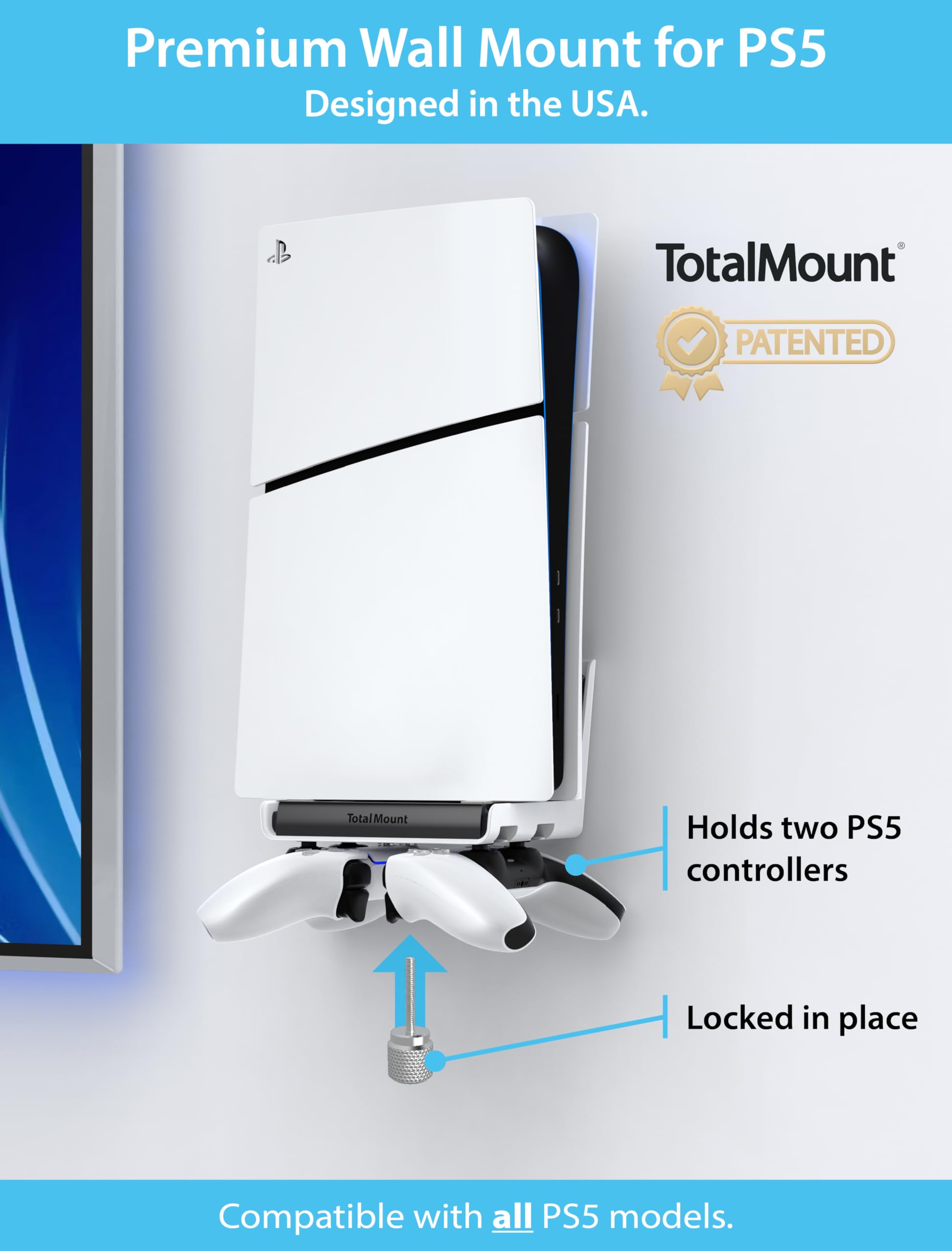 TotalMount close-up of damper detail reducing vibration for quieter gameplay