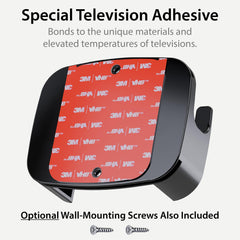 TotalMount montaje en la parte trasera del televisor mostrando acceso HDMI