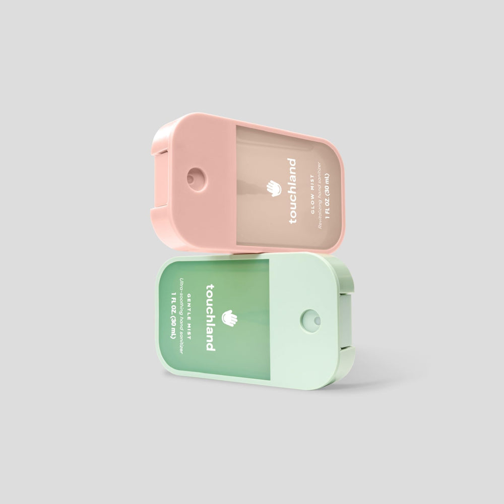 Touchland packaging mostrando compromiso vegano y libre de crueldad