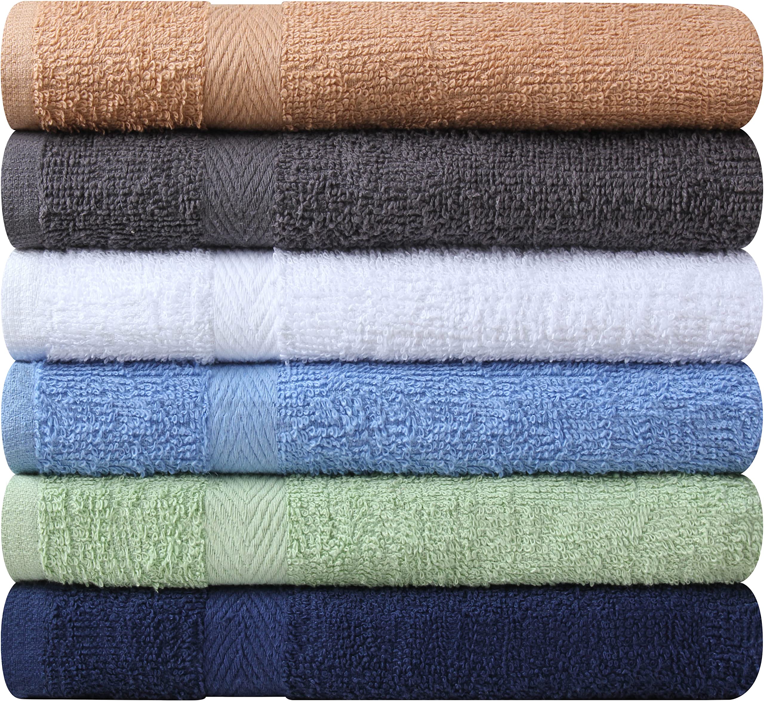 Towel and Linen Mart juego de colores, combina con decoración
