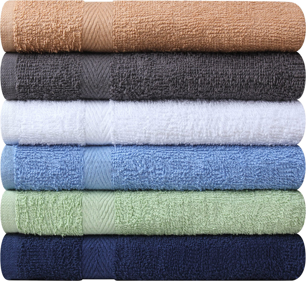 Towel and Linen Mart juego de colores, combina con decoración