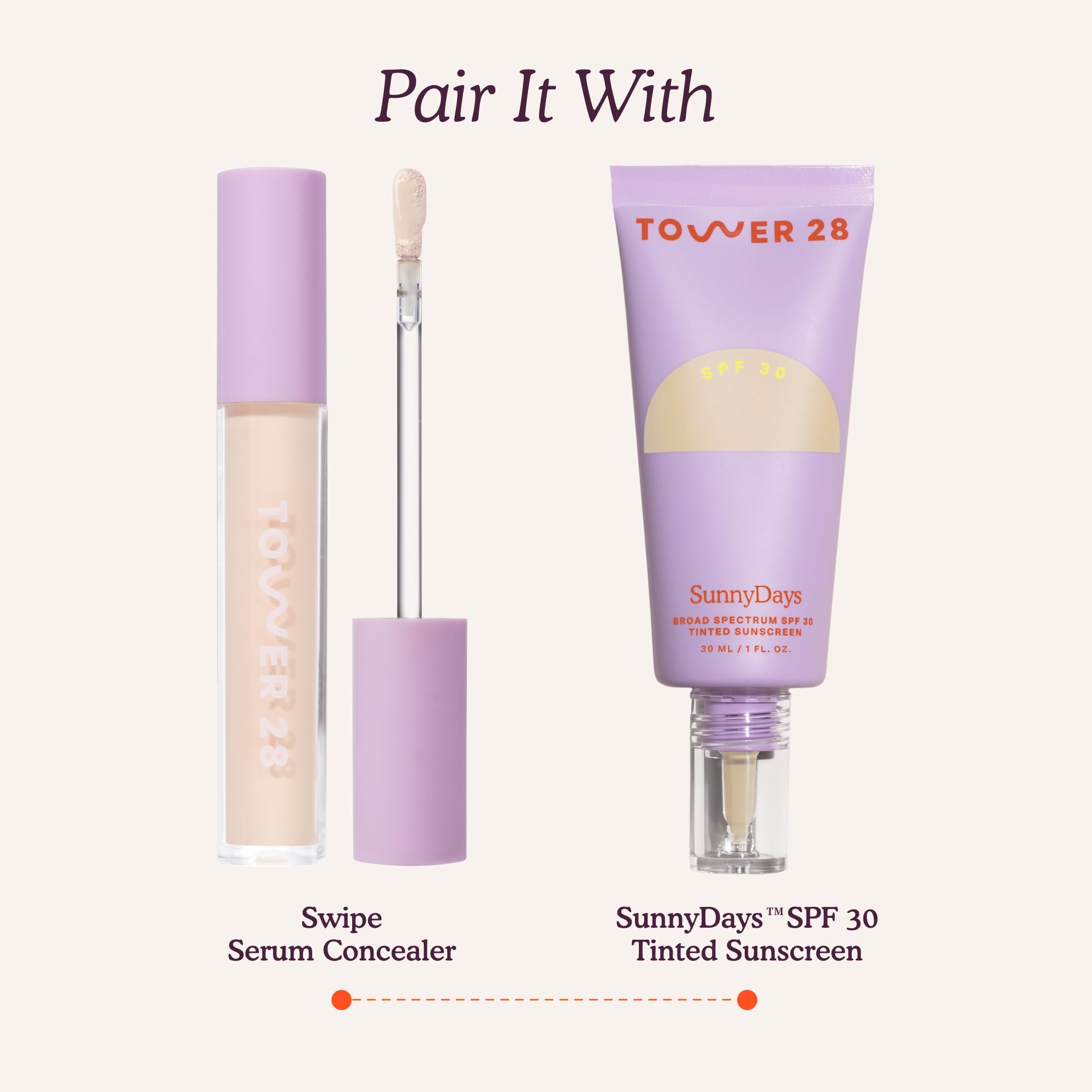 Tower 28 set with GetSet Powder demo showing long-wear finish and reduced creasing