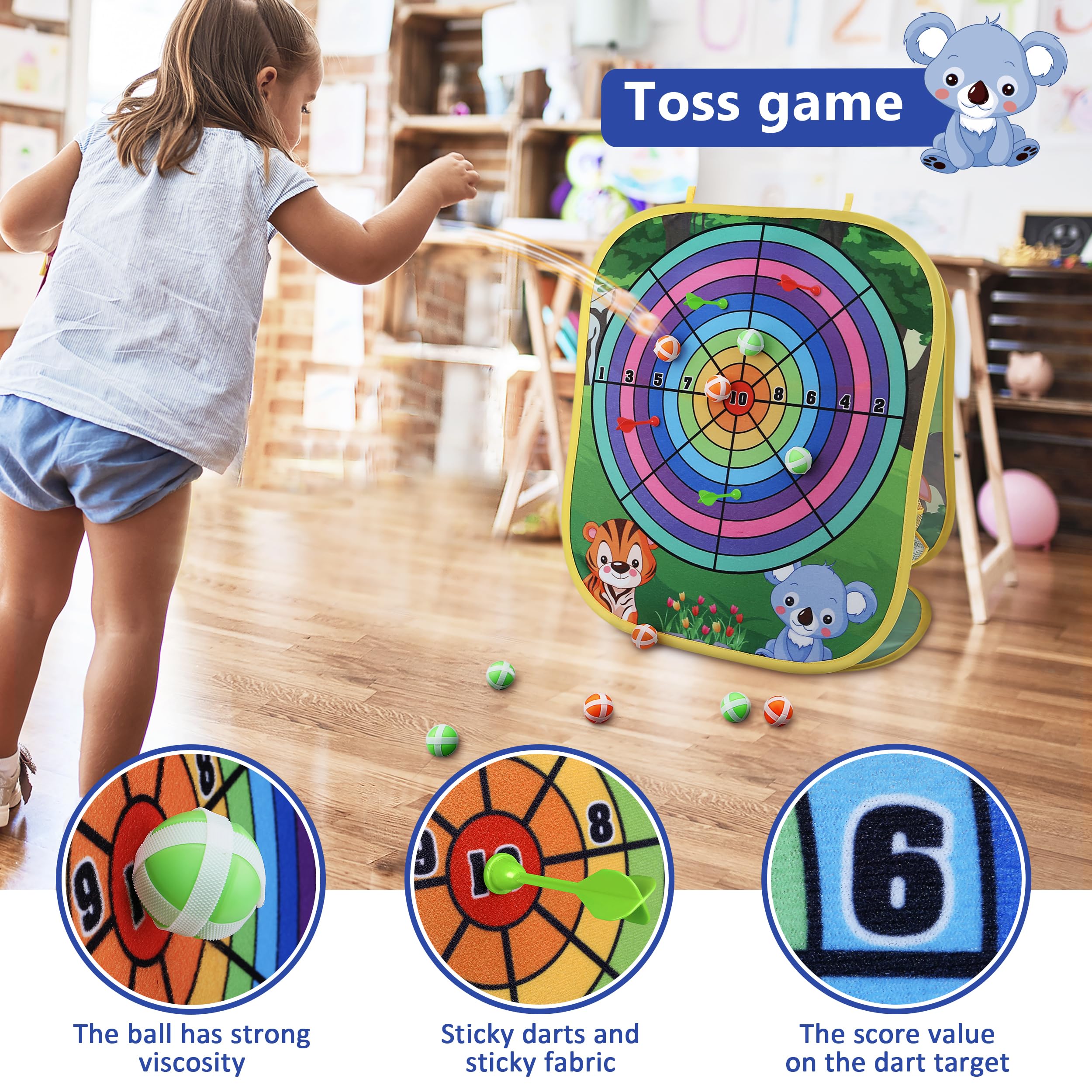 Toyk familia jugando y turnándose, promueve coordinación y tiempo en familia