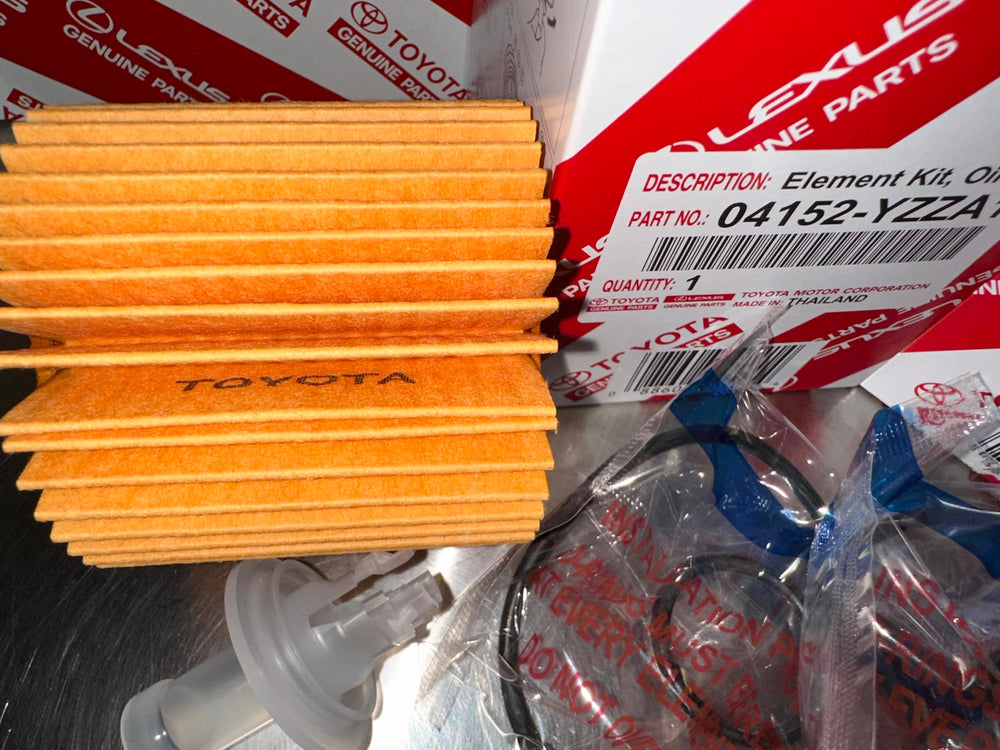 Toyota 04152-YZZA1 primer plano del material filtrante que mejora la protección