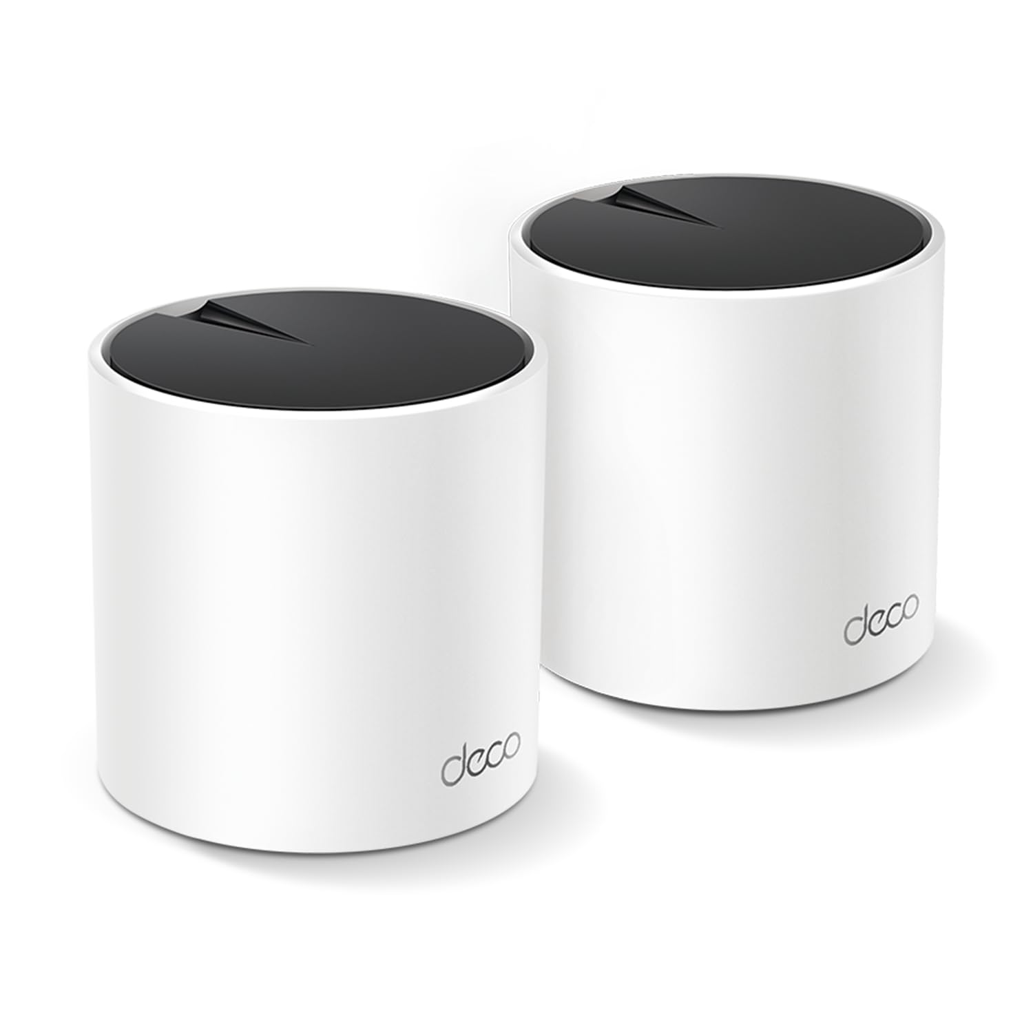 TP‑Link Deco X55 vista frontal mostrando diseño compacto y cobertura