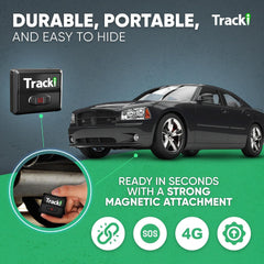 Tracki primer plano detalle del material y botones para uso intuitivo