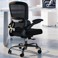 TRALT vista frontal de la silla mostrando diseño ergonómico y apoyo cómodo