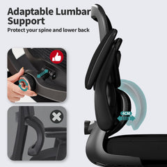TRALT mecanismo lumbar ajustable para soporte lumbar personalizado