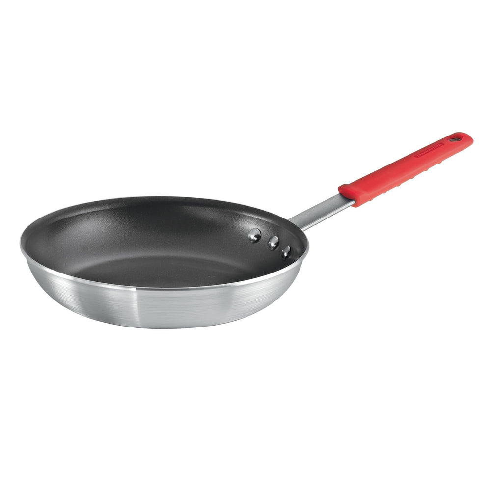 Tramontina sartén frontal mostrando diseño profesional y durabilidad