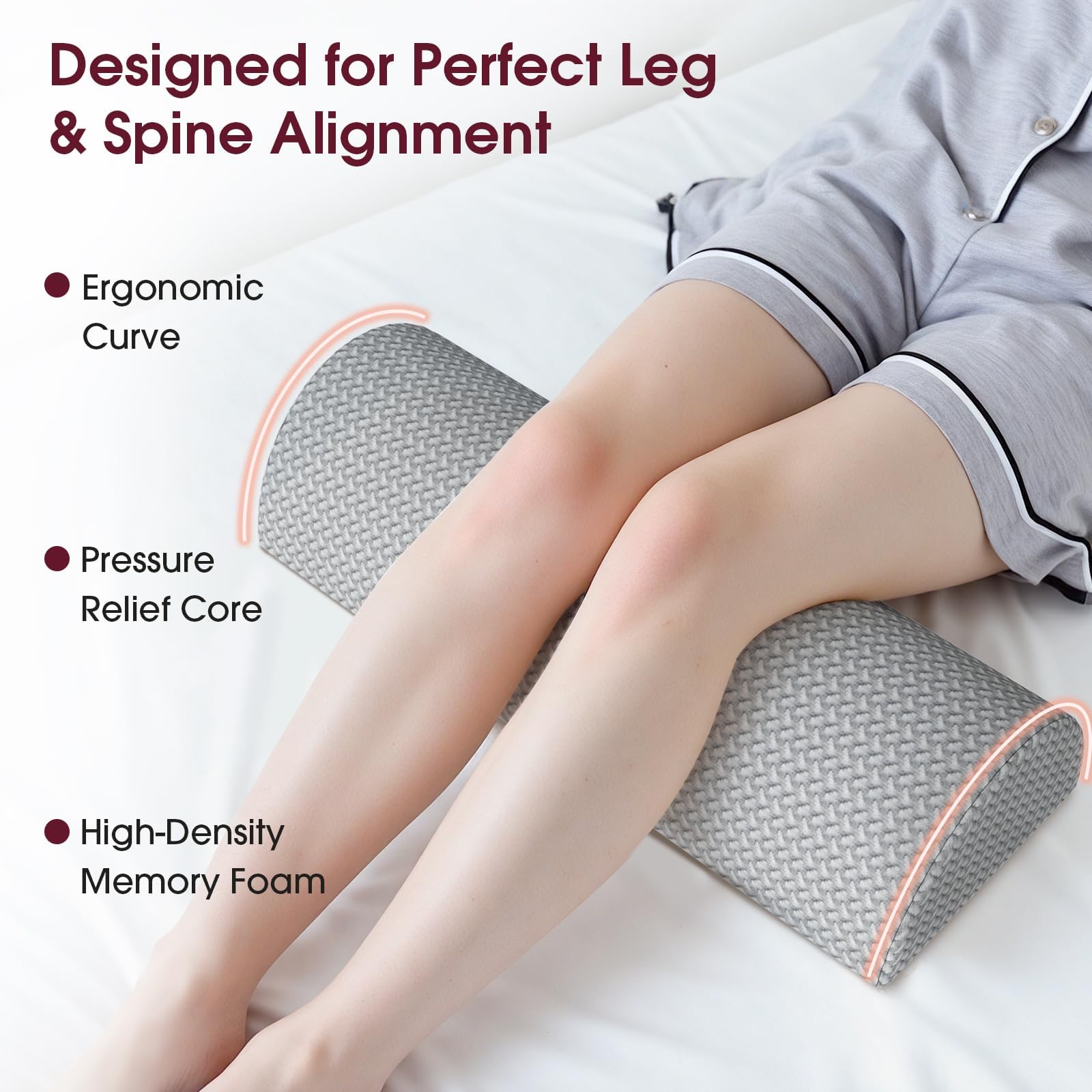 TranquilRelax primer plano de la textura de memory foam que garantiza soporte adaptativo