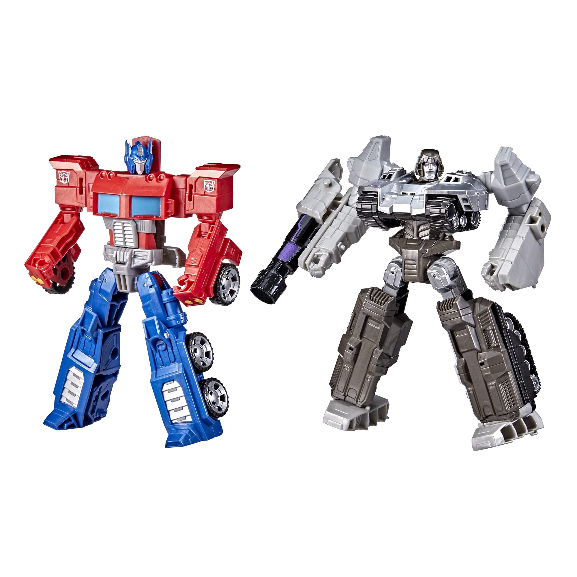 Transformers Optimus Prime frontal mostrando diseño y juego
